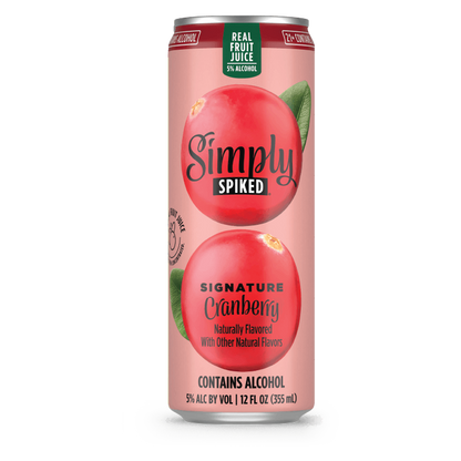 Simply Spiked Cranberry 12pk 12oz Cans 5% ABV