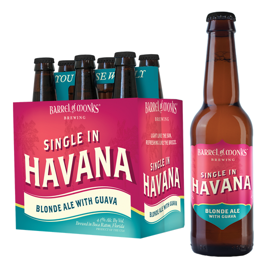 Barrel of Monks Single in Havana 6pk 12oz Btl 4.5% ABV
