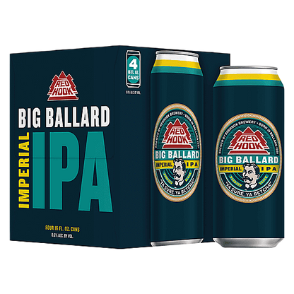 Redhook Brewery Big Ballard Imperial IPA 4pk 16oz Can