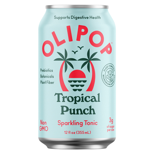 OLIPOP Tropical Punch 12 oz