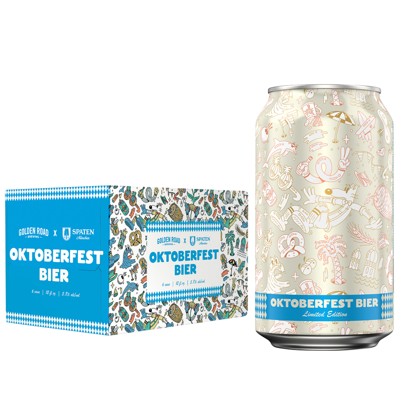 Golden Road Brewing / Spaten Oktoberfest Bier Collaboration 6pk 12oz Can