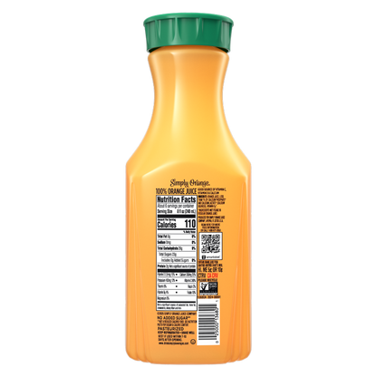 Simply Orange Juice With Calcium 46oz Btl