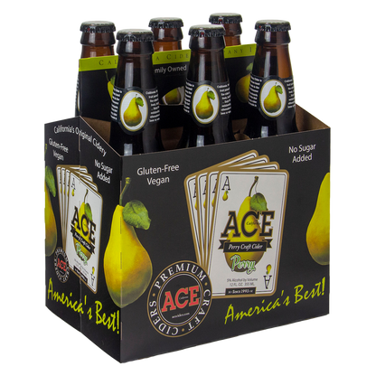 Ace Perry California Cider 6pk 12oz Btl 5.0% ABV
