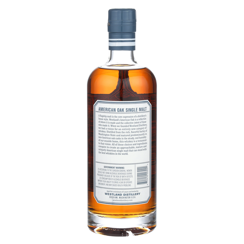 Westland American Oak Single Malt Whiskey 750ml