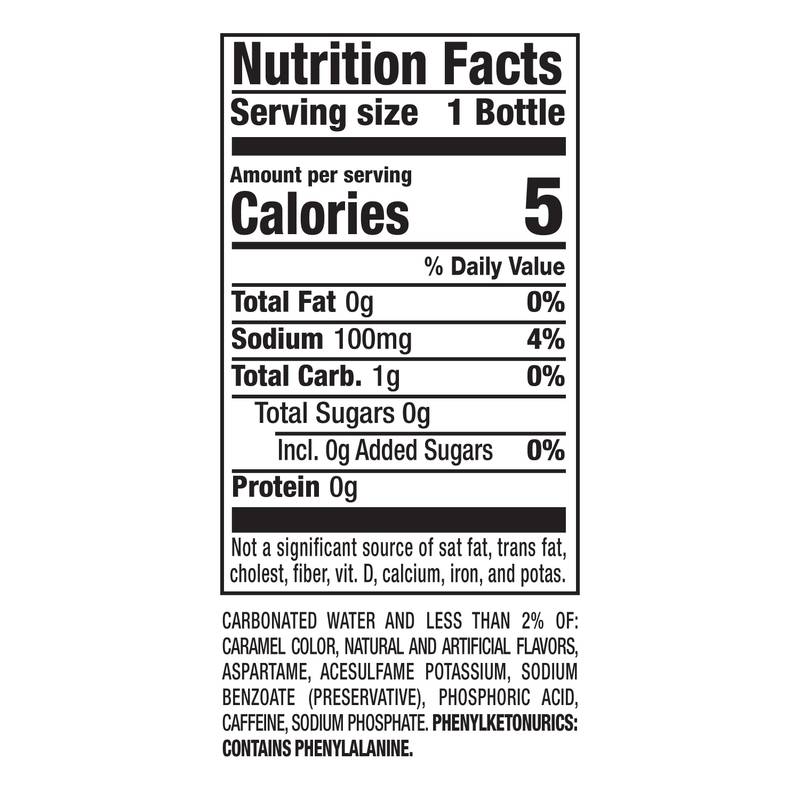 Dr Pepper Blackberry Zero Sugar Soda 20oz Btl