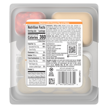 Lunchables Nachos with Cheese Dip and Salsa - 4.4oz