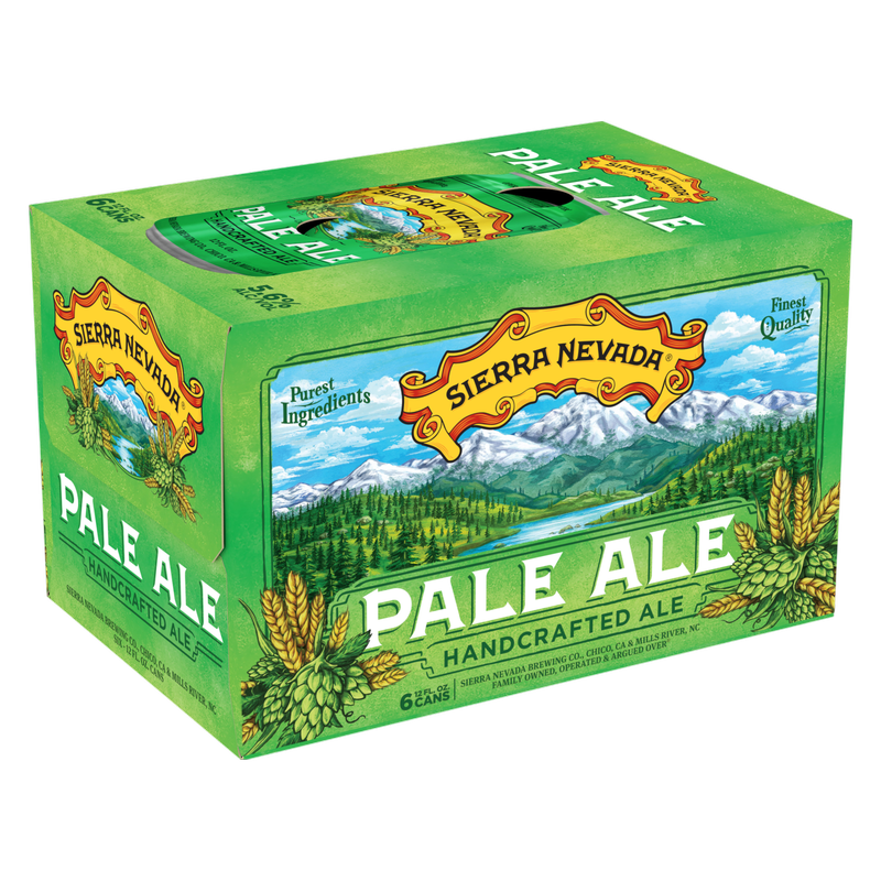 Sierra Nevada Pale Ale 6pk 12oz Can 5.6% ABV