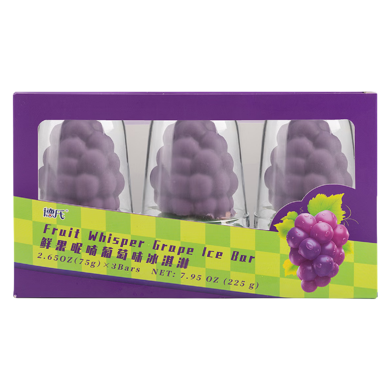 Fruit Whisper Grape Ice Cream 3ct
