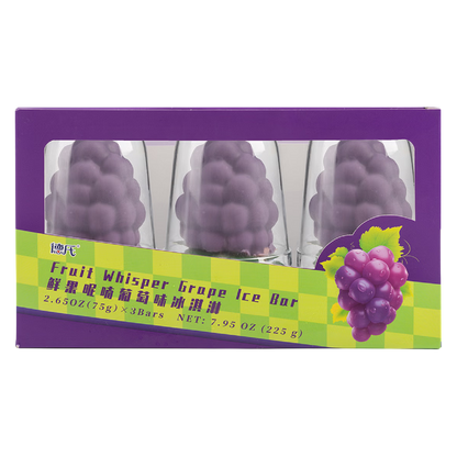 Fruit Whisper Grape Ice Cream 3ct