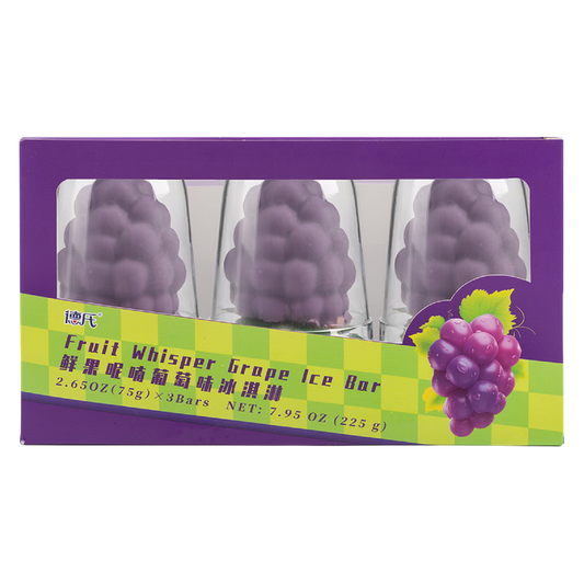 Fruit Whisper Grape Ice Cream 3ct