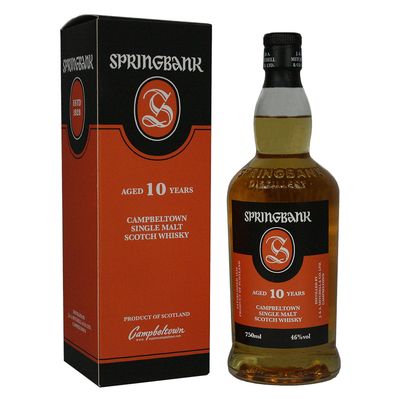 Springbank 10 Yr Single Malt Scotch 750ml