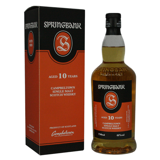 Springbank 10 Yr Single Malt Scotch 750ml