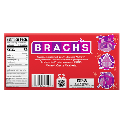 Brach's Bob's Mini Peppermint Candy Canes 35ct