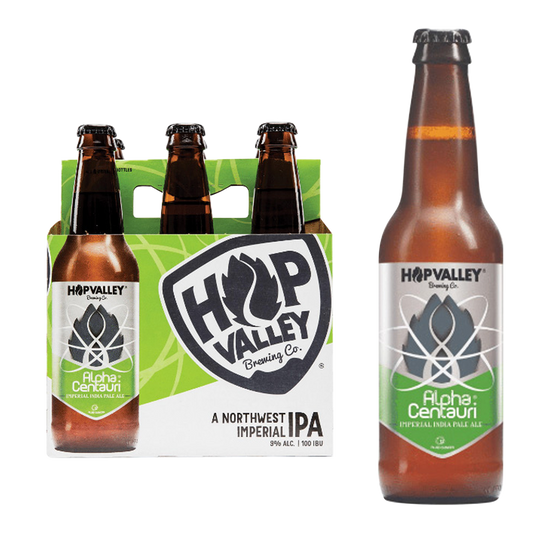 Hop Valley Alpha Centauri Imperial IPA 6pk 12oz Btl 9.0% ABV