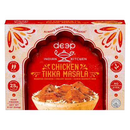 Deep Indian Kitchen Chicken Tikka Masala with Rice 9oz