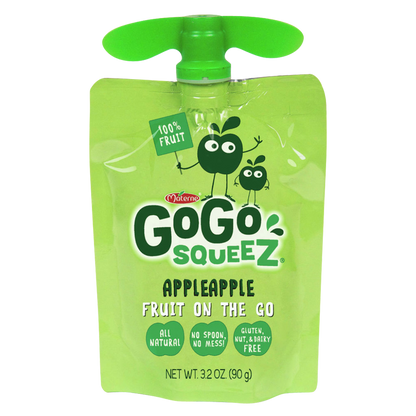 GoGo Squeez Applesauce Pouch 3.2oz 4pk