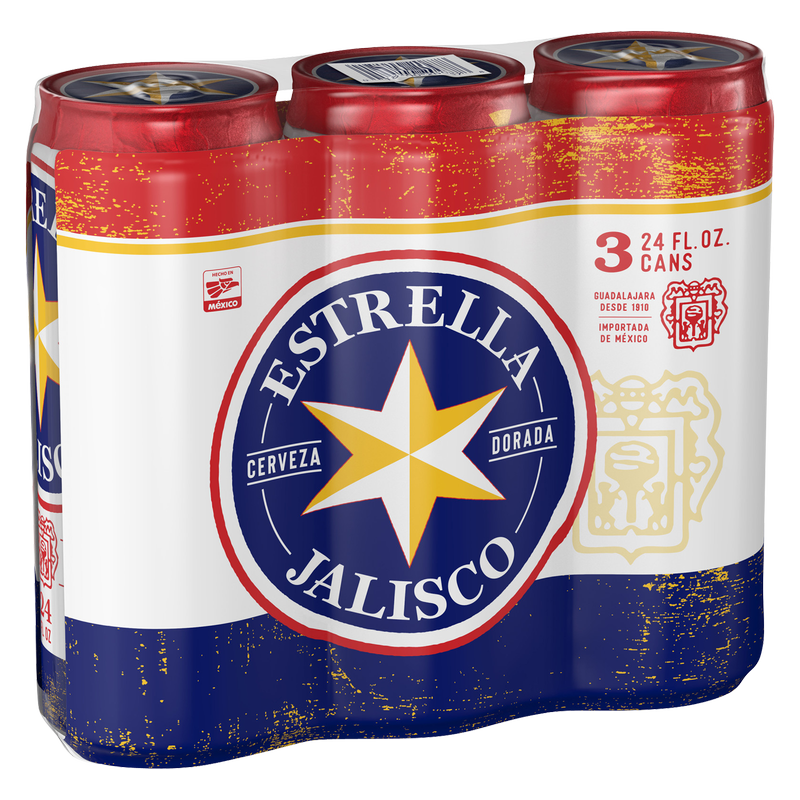 Estrella Jalisco 3pk 24oz Can