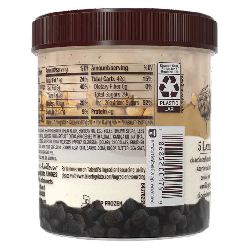 Talenti Layers Chocolate Chip Cookie Batter Pint