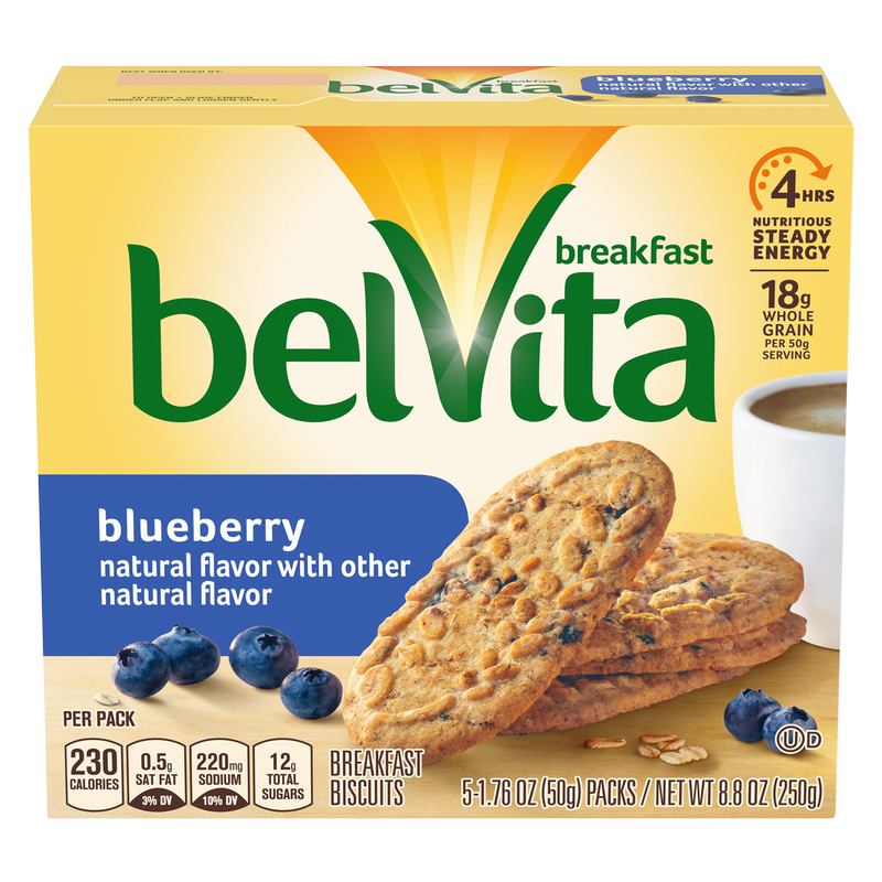 belVita Blueberry Breakfast Biscuits 5ct 8.8oz
