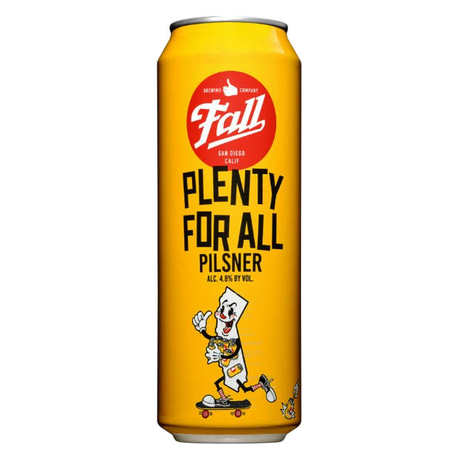 Fall Brewing Plenty For All Pilsner 19.2oz Can