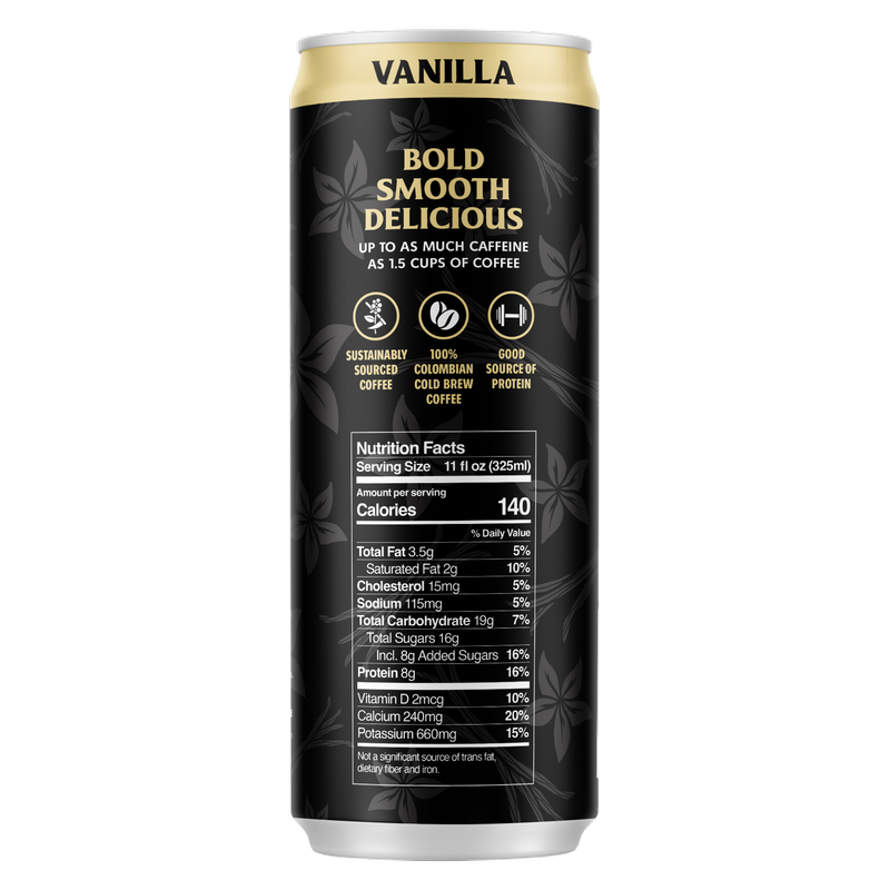 Death Wish Coffee Fair Trade Vanilla Latte 11oz Can