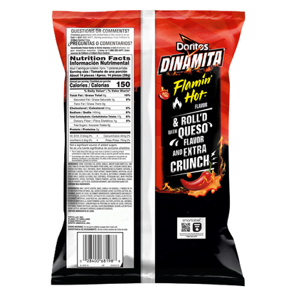 Doritos Dinamita Flamin' Hot Queso 10.75oz