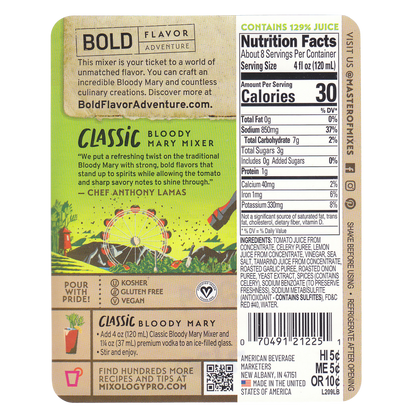 Master of Mixes Bloody Mary 1.75L Btl