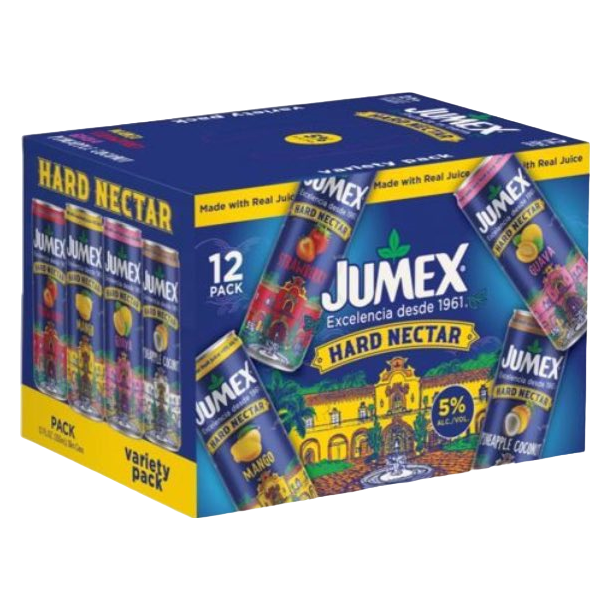 Jumex Hard Nectar Variety Pack 12pk 12oz Cans 5% ABV