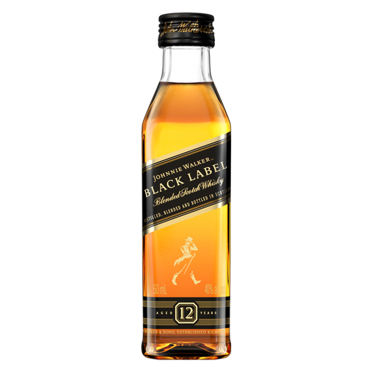 Johnnie Walker Black Label Scotch 50ml (80 Proof)