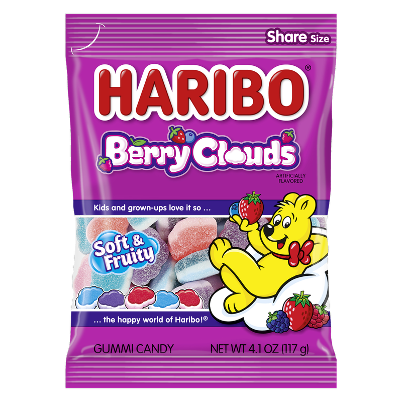Haribo Berry Clouds, 4.1oz