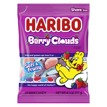 Haribo Berry Clouds, 4.1oz