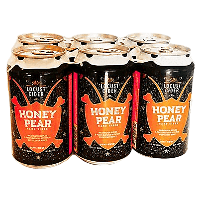 Locust Cider Honey Pear 6pk 12oz Can