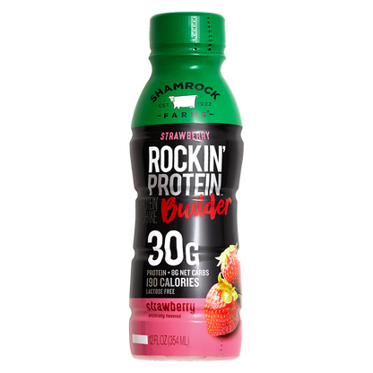 Shamrock Farms Rockin' Protein Builder Strawberry 12oz