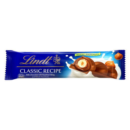 Lindt Classic Recipe Whole Hazelnut Stick, 1.2oz