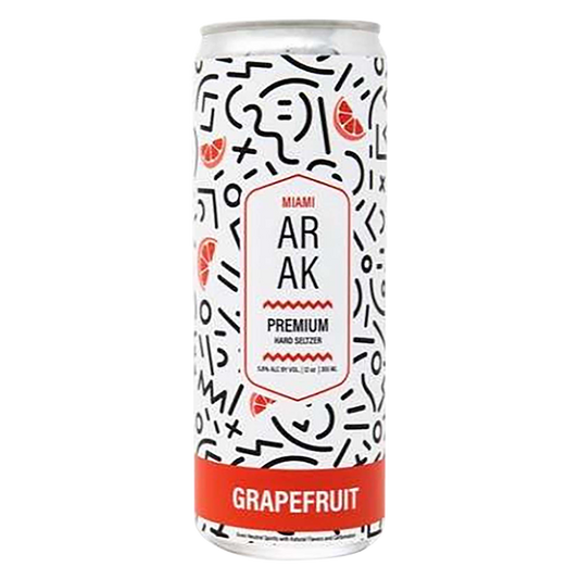 Miami Arak Grapefruit Hard Seltzer 4pk 355ml (12 Proof)