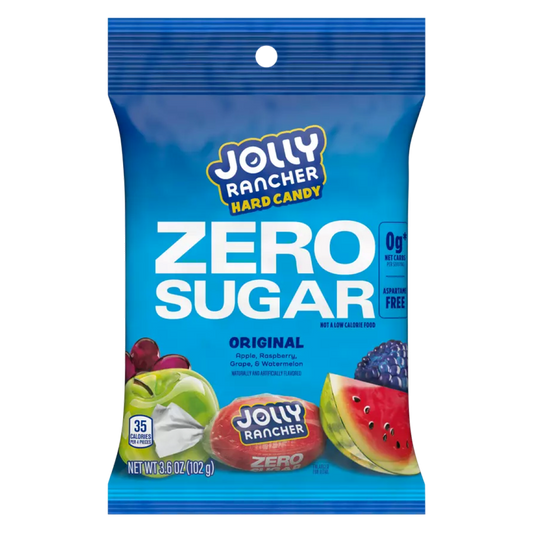 Jolly Rancher Zero Sugar Hard Candy, 3.6 oz