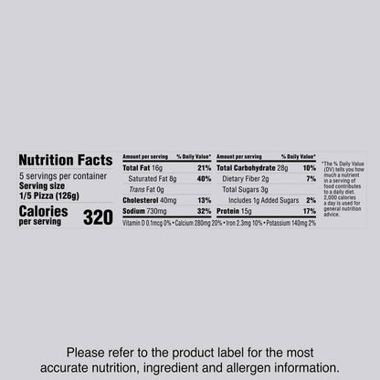 DiGiorno Frozen Cheese Stuffed Crust Pepperoni Pizza, 22.2oz