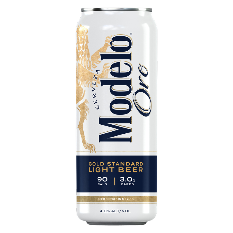 Modelo Oro Light Beer 24pk 12oz Can 4% ABV