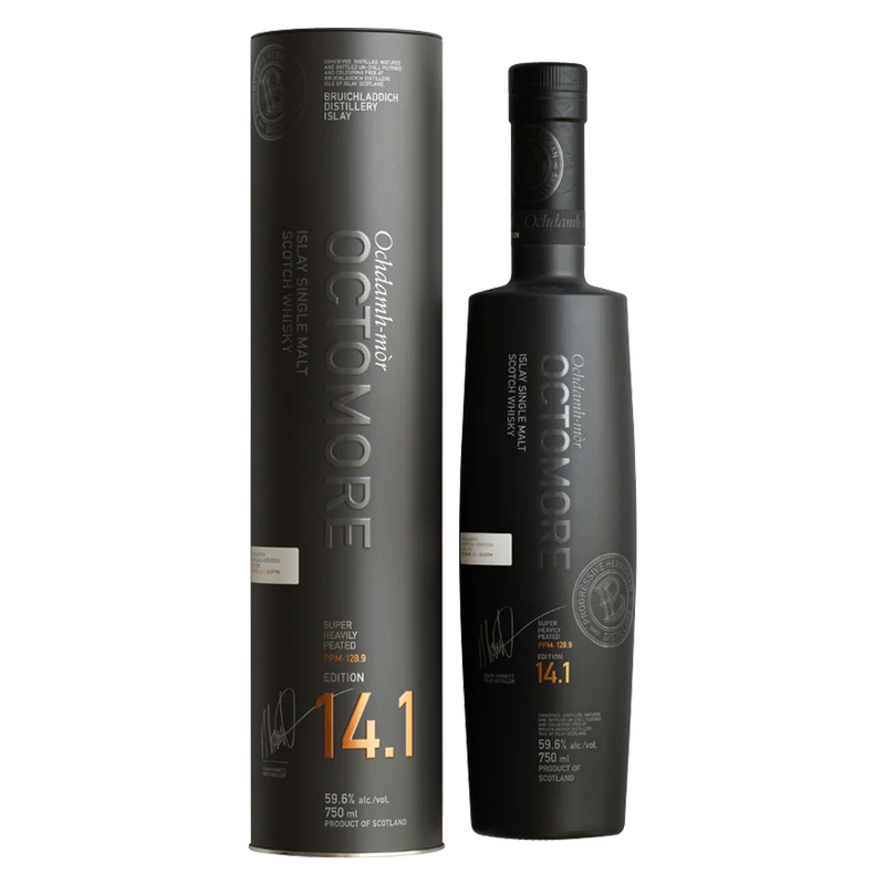 Bruichladdich Octomore 14.1 Single Malt Scotch 750ml