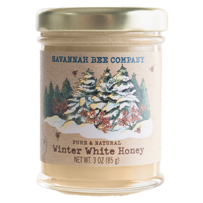 Savannah Bee Winter White Honey, 3oz.