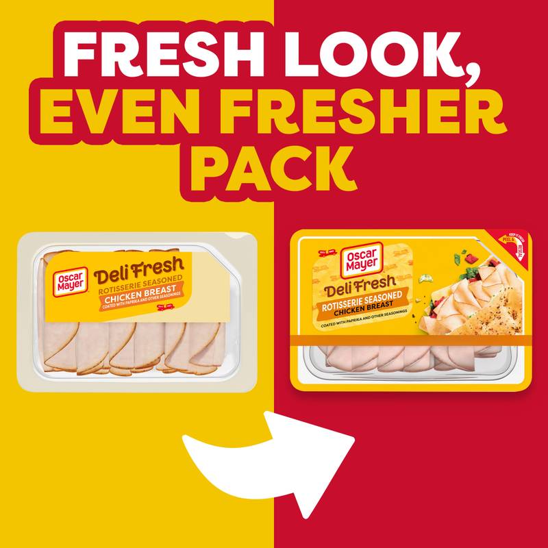 Oscar Mayer Deli Fresh Seasoned Rotisserie Chicken Breast - 9oz