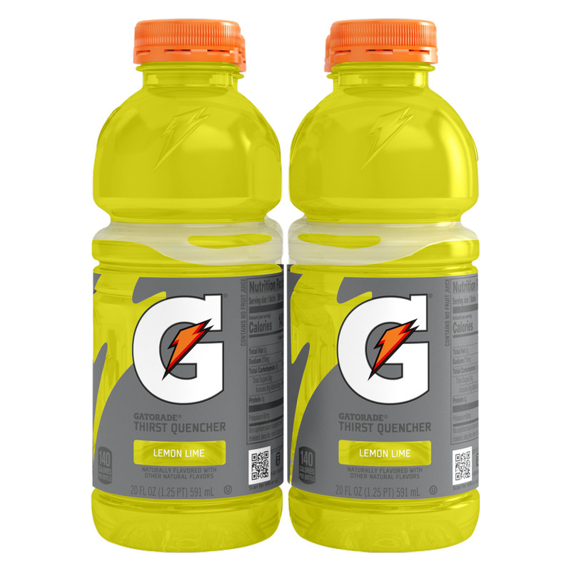 Gatorade Thirst Quencher Lemon Lime 4pk 20oz Btl