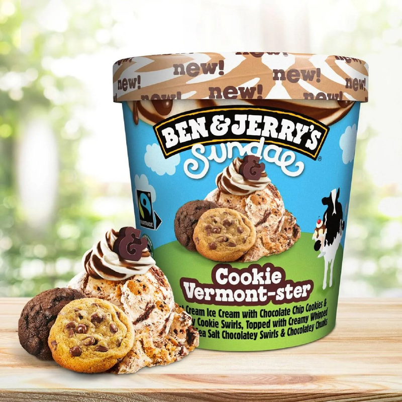Ben & Jerry's Sundae Cookie Vermon-ster Pint