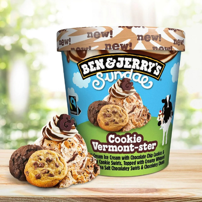 Ben & Jerry's Sundae Cookie Vermon-ster Pint