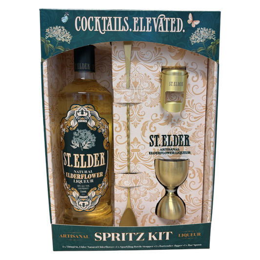 St. Elder Natural Elderflower Liqueur Spritz Kit
