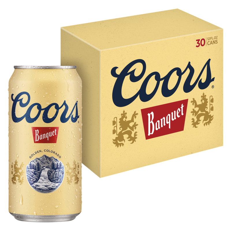 Coors Banquet 30pk 12oz Can 5.0% ABV