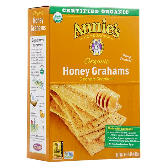 Annie's Homegrown Organic Honey Graham Crackers 14.4oz