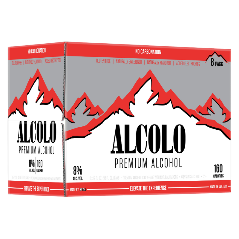Alcolo Premium Malt Beverage 8pk 12oz Can 8% ABV