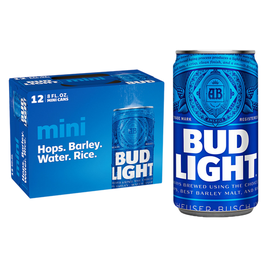 Bud Light 12pk 8oz Can 4.2% ABV
