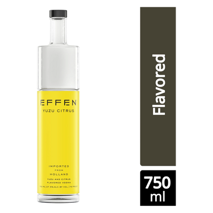 Effen Yuzu Citrus Vodka 750ml (75 Proof)